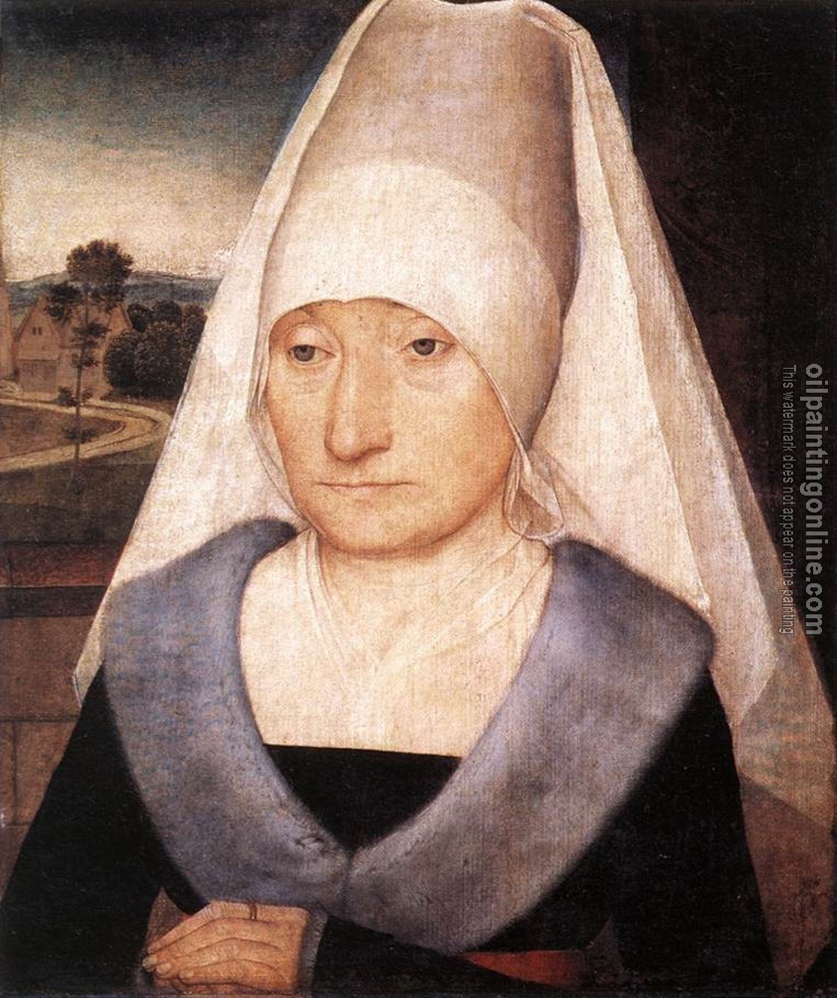 Memling, Hans - Portrait of an Old Woman